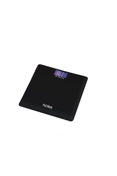Floria Cântar corporal ZLN7684 din sticlă securizată, capacitate 3-180 kg, af...