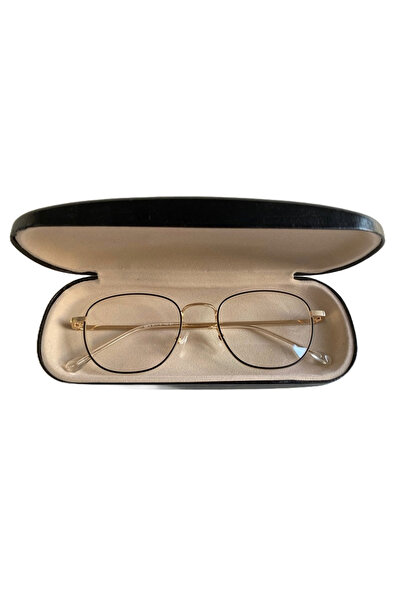 Cyrax Rame de ochelari cu ramă aurie, 50x18x142 mm