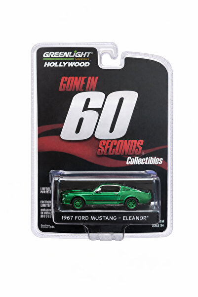 Greenlight Collectibles 1:64 1967 Ford Mustang Eleanor - Gone in 60 Seconds G...