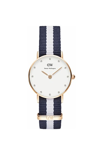 Daniel Wellington Ρολόι DW00100066, unisex, 36 χιλιοστά, Δερμάτινο, Μαύρο
