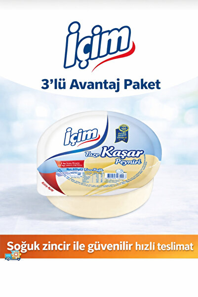 İçim Kaşar 400 gr x 3 adet