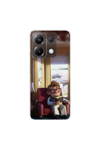 PPKin حافظة شفافة متوافقة مع هاتف Xiaomi Poco x6 بتصميم Couple 11/1