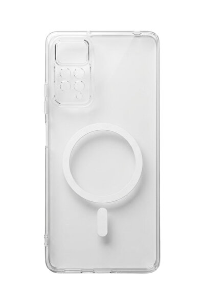 ADR Phone Accessories Redmi Note 11 Pro MagSafe Uyumlu Şeffaf Mika Sert Kılıf...
