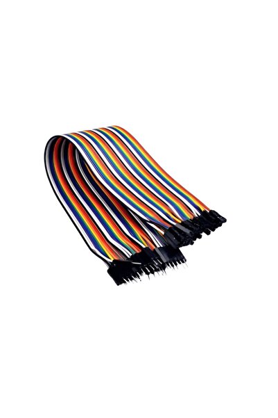 Arduino Projeleri Jumper Kablo Seti 20 cm 40'lı - Dişi/Erkek