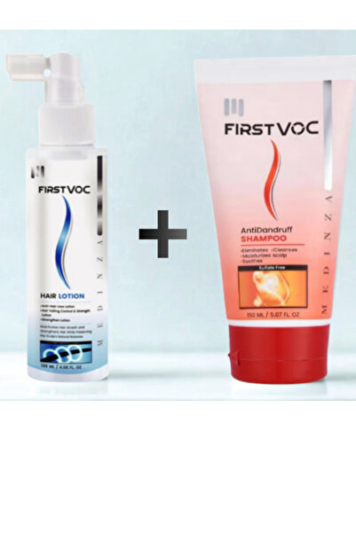 FirstVoc عرض (2*1)فيرستفوك للعناية بالشعر – لوشن مضاد لتساقط الشعر 120 مل + ش...