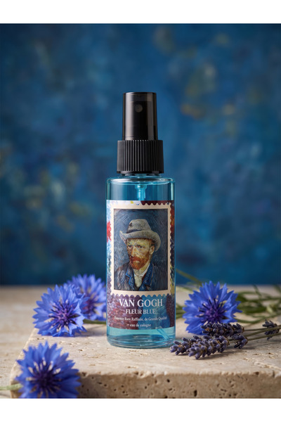 Van Gogh Fleur Blue Sprey Başlıklı Kolonya - 100ml