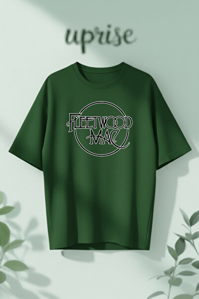 Vordevia Μπλουζάκι Fleetwood Mac με στάμπα από βαμβάκι σε μεγάλο μέγεθος