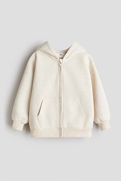 H&M Oversized zip-through hoodie