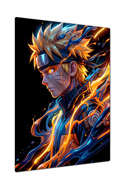 Charmbi Naruto Sage Metal Poster Gamer Anime Film Tablosu – Parlak Baskı Mode...