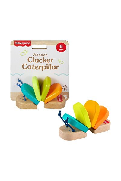 mattel Fisher Price Omida din lemn cu clătăituri (JCY39)