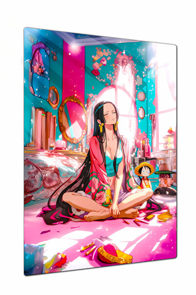 Charmbi Hancock One Piece Metal Poster Tablo – Parlak Yüzey Canlı Baskı Moder...