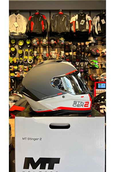 MT Helmets MT KASK FF126 STINGER 2 CORE A5 MAT FULL FACE(ŞEFFAF VİZÖRLE GÖNDE...