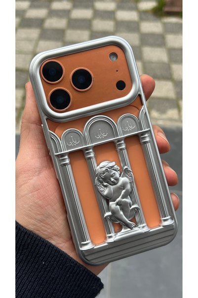 EDELFU Compatible with iPhone 17 Pro / 18 Pro - Angelic Column Cover Soft Ope...