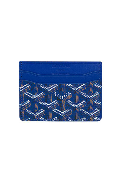 DUKKANCASE Blue Patterned Wallet Card Holder Dk436