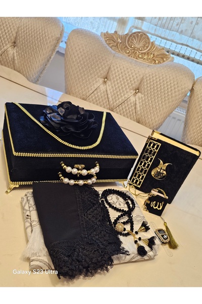 GÜLSEMALİ Σετ δώρου για τη γιορτή της μητέρας Πολυτελές βελούδινο χαλάκι προσ...