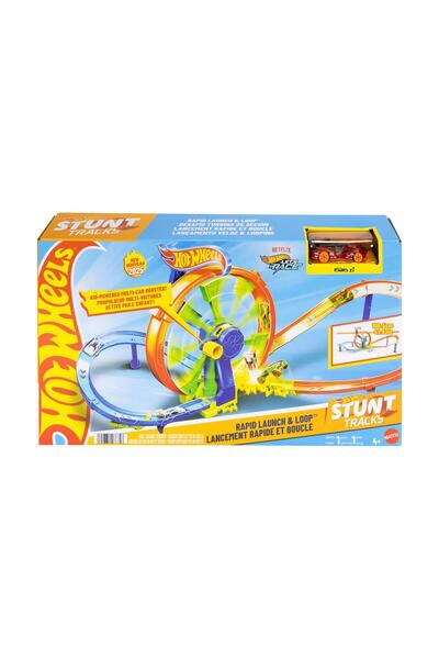 mattel Hot Wheels Ταχεία Εκτόξευση & Κύκλος (JBX65)