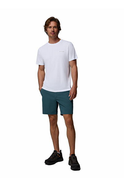 Columbia AO2717 ZERO RULES LIGHT SS CREW Beyaz Normal Düz Erkek T-Shirt