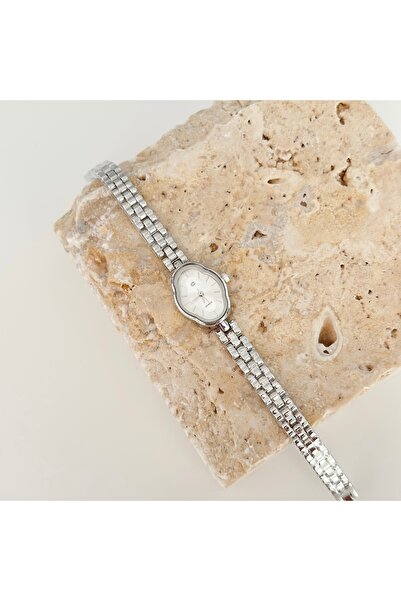 Vesce Atelier Nils Silver Watch White