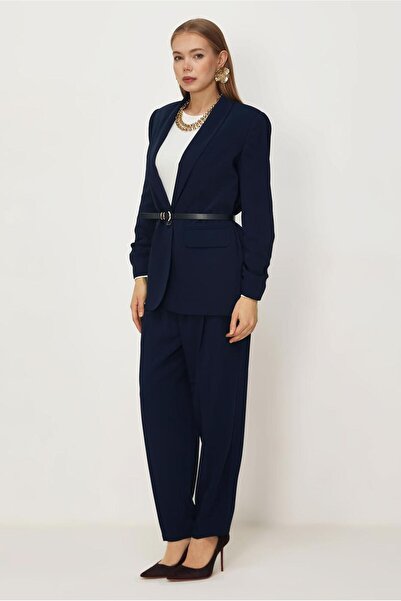 Alvina Belted Pants Suit 30550