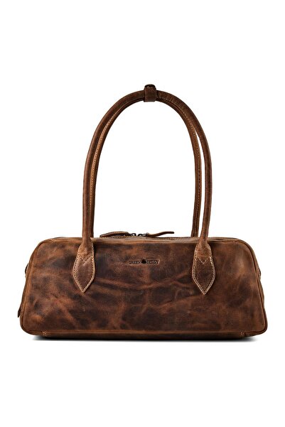 Greenburry Geantă de umăr vintage din piele 42 cm