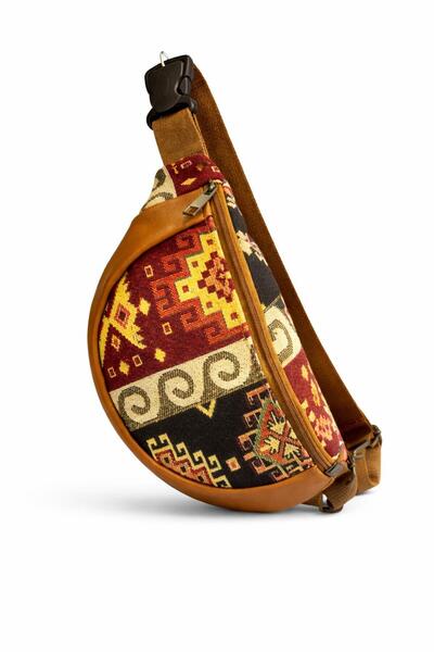 Elix Ethnic Patterned Waist and Neck Bag Adjustable Love Strap