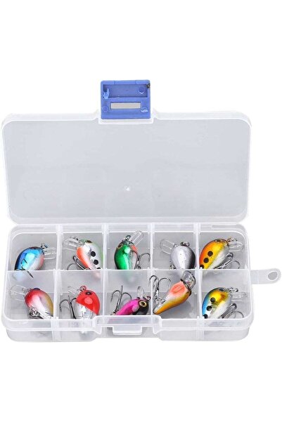 CAPTAIN 3397 Lure SET 5cm Floating 10lu Maket Balık Seti