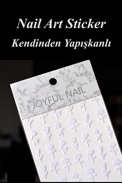 Easy Beauty Nail Art Sticker Kendinden Yapışkanlı, Tırnak Süsleme, Tırnak Döv...