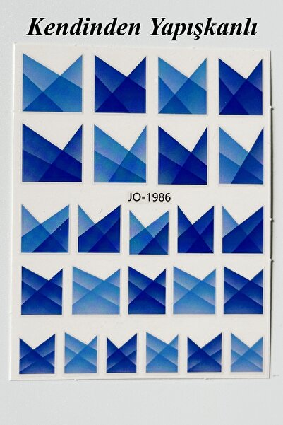 Easy Beauty Nail Art Sticker Kendinden Yapışkanlı, Tırnak Süsleme, Tırnak Döv...