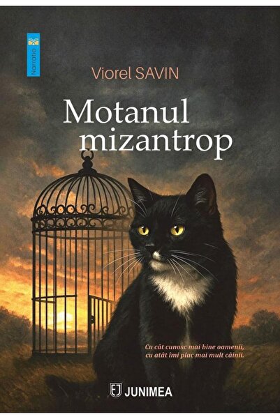 Editura Junimea Motanul mizantrop, Viorel Savin