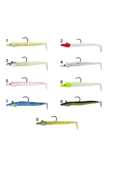 CAPTAIN 3071 Ultimate Sardine 12cm Levrek Silikonu 2li Suni Yem