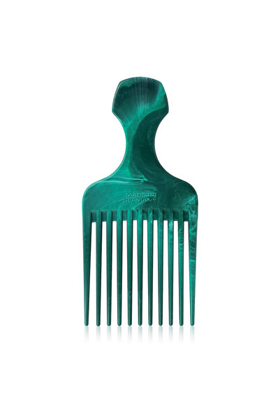 Niyok Pieptene afro pentru păr creț, fabricat din materiale reciclate.