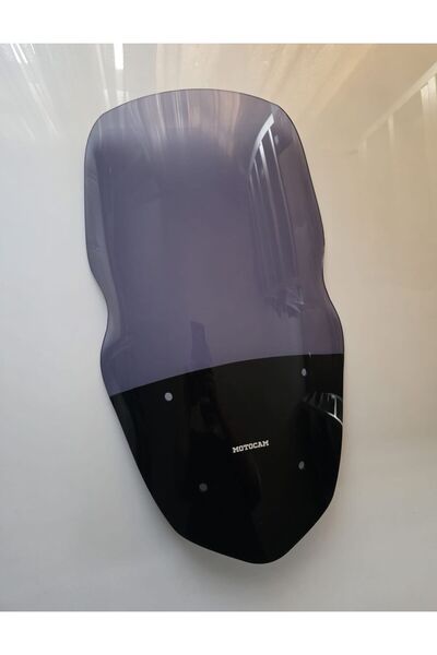 MOTOCAM Küba Newcity 50 Ön Cam 2023-2026 Model 58cm Füme Renkli 4mm ORJİNAL BOYLU