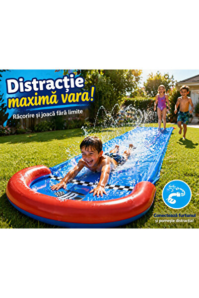 Intex Φουσκωτή Νεροτσουλήθρα 4,88μ με Εκτοξευτήρες Νερού, Σύνδεση Σωλήνα, 5-1...