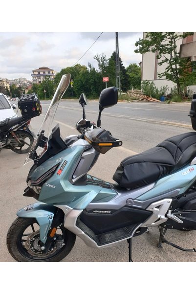MOTOCAM RKS Freccia Ön Cam 2022-2026 Model 65cm Şeffaf Renkli 4mm ORTA BOYLU