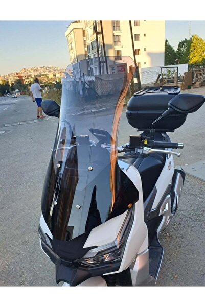 MOTOCAM RKS Freccia Ön Cam 2022-2026 Model 75cm Alt Geniş Füme Renkli 4mm UZUN