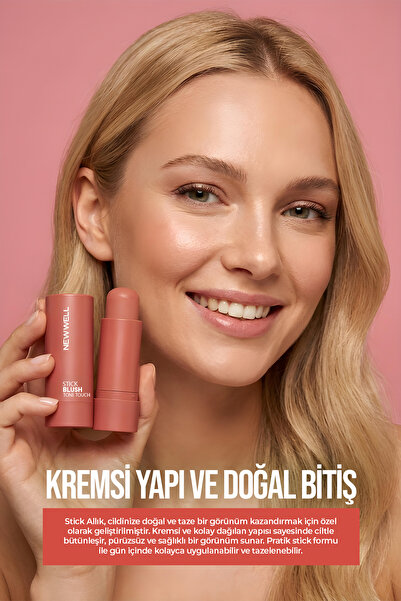 New Well Stick Blush Tone Touch Warm Apricot 01 – Stick Allık