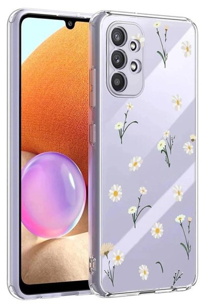 3GEN CASE Samsung Galaxy A53 Uyumlu Lüx Desenli Şeffaf Silikon Kılıf