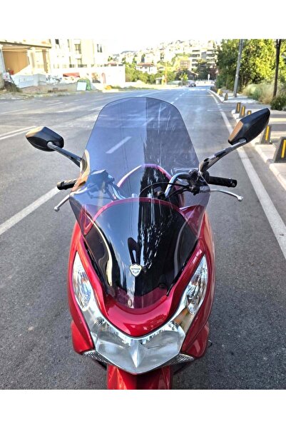 MOTOCAM Honda PCX Ön Cam 2011-2013 Model 59cm Füme Renkli ORTA BOYLU