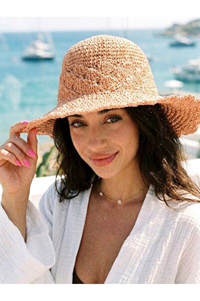 LAGRANZE Γυναικείο Χειροποίητο Ψάθινο Καπέλο Premium - Ειδική Χειροτεχνική Κα...