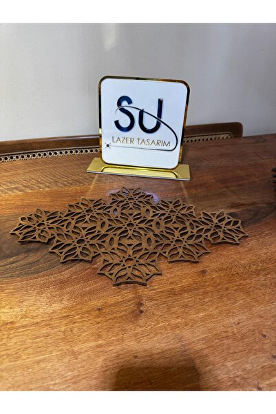 EHA LAZER Χαρτοπετσέτα σερβιρίσματος αμερικάνικου τύπου με υφή nubuck σε απόχ...