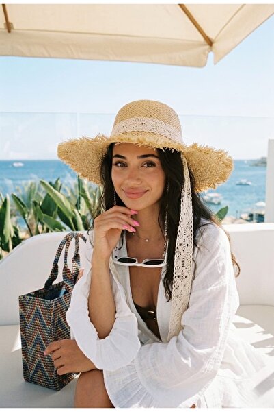 LAGRANZE ΓΥΝΑΙΚΕΙΟ ΚΑΠΕΛΟ ΡΑΦΙΑ ΑΠΟ ΨΑΙΡΙΔΙΟ ΒΙΝΤΑΤΖ ΜΕ ΔΑΝΤΕΛΕΣ ΚΟΡΔΕΛΕΣ ΚΑΙ...