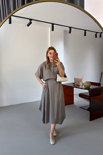 Sezgi Tekin Ασύμμετρη κομμένη φούστα βοημίας από βιζόν