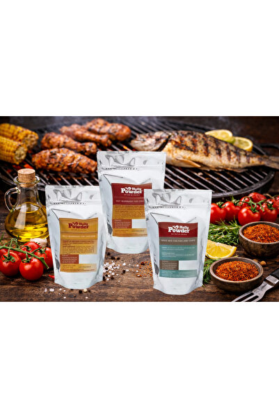 Holly Powder Πακέτο Grill Master για Κοτόπουλο & Ψάρι – Μαρινάδες και Καρυκεύ...