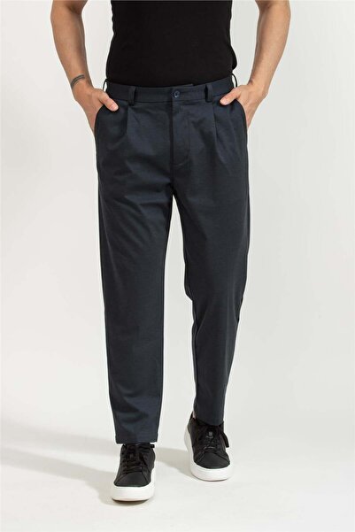 BOSS Erkek Chino Pantolon Mavi