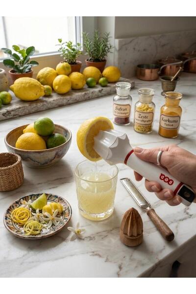 cook&kitchen Sunplust Citrus Juicer White