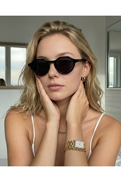 VEGA EYEWEAR Büşra Oval Küçük Siyah 43 Ekartman Küçük (xxs) (küçük yüzlere uy...