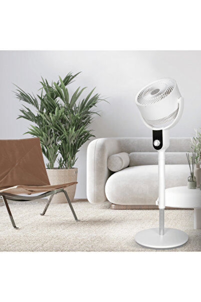 LİVOO Ventilator cu picior, 50W, diametru 26cm, 3 viteze, debit aer 390m3/min...