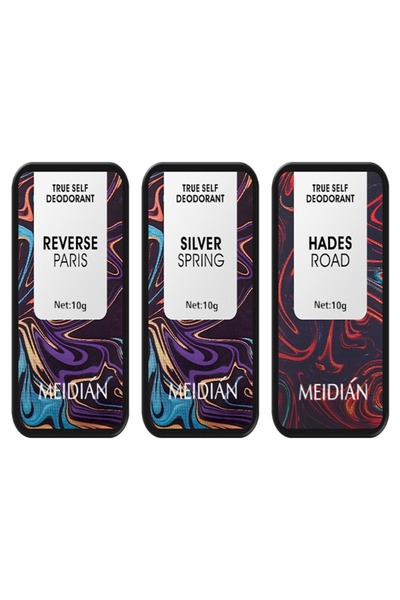 Cyber MeiDian 3pcs Solid Perfume Balm Set