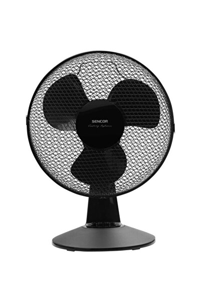 Sencor SFE 3011BK, rotire orizontala automata 90°, 3 viteze, putere 35W, negru