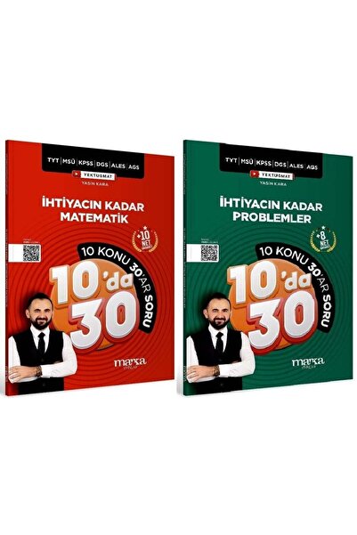 Marka Yayınları Marka KPSS MEB-AGS TYT MSÜ DGS ALES İhtiyacın Kadar Matematik...